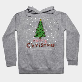 Christmas Tree merry Christmas Hoodie